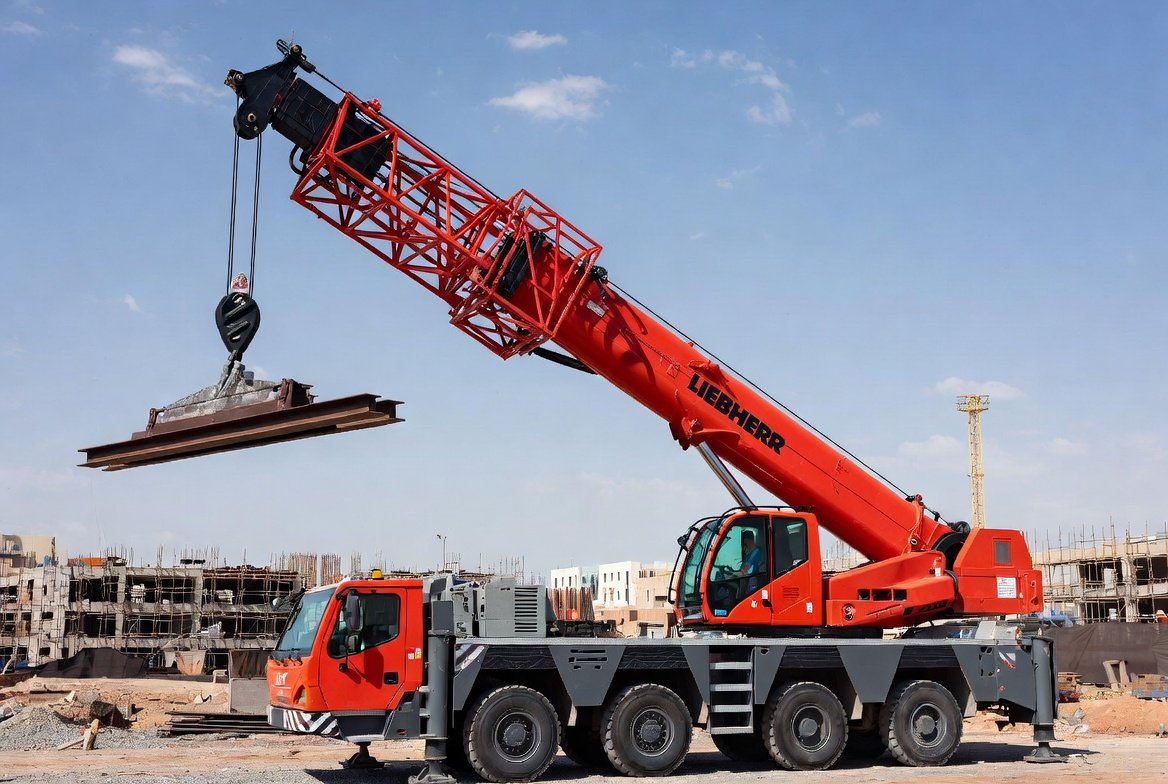 كرينات للايجار في الرياض | كرين للإيجار الرياض وجدة والدمام – 200طن 100طن 50طن 300طن 160طن