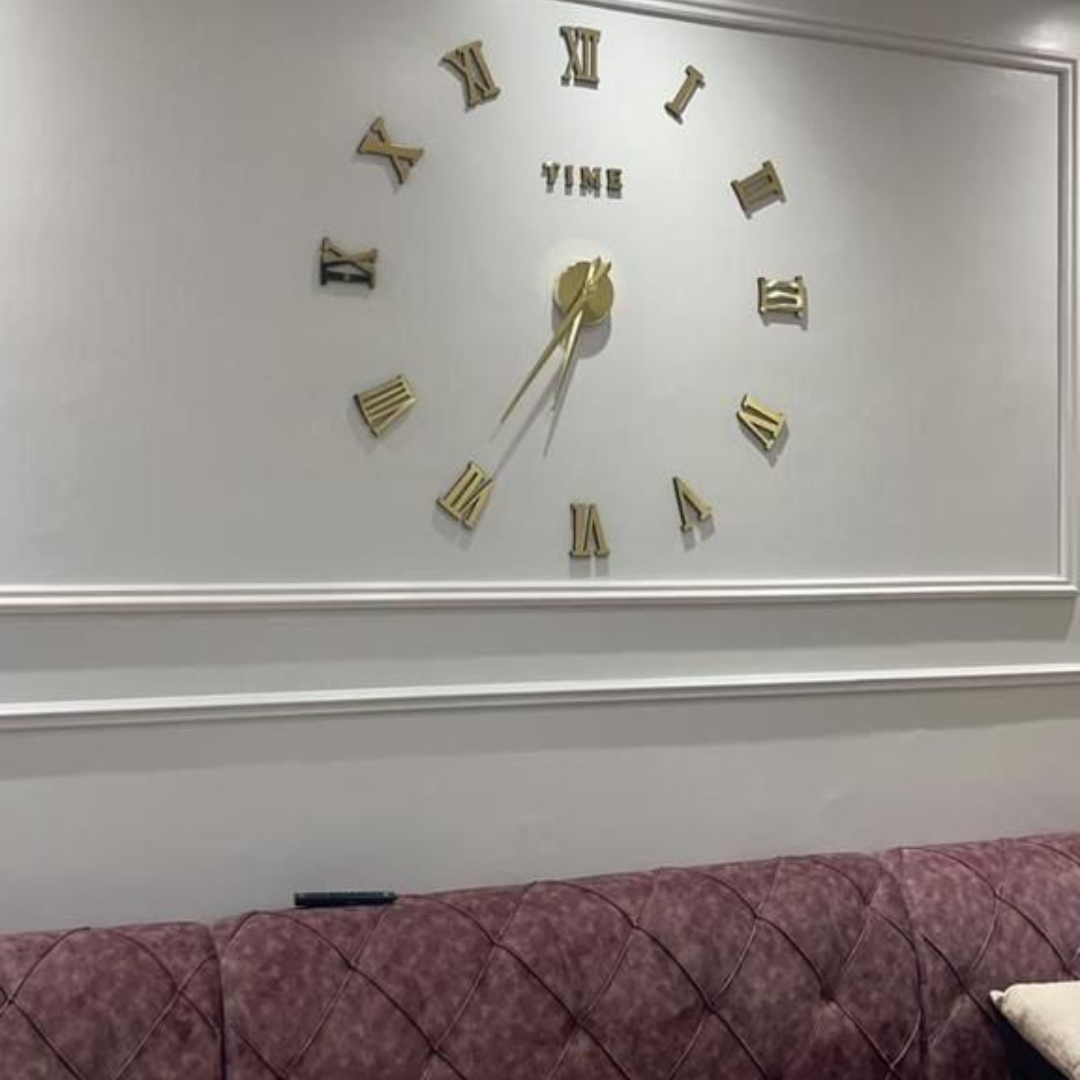 ساعات حائط 3D جداريه – تزيين فريد وعصري لمنزلك