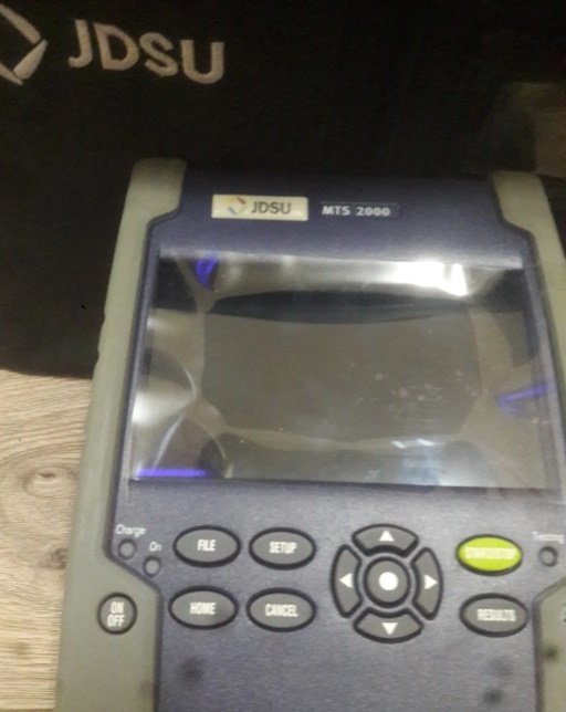 جهاز فحص الألياف البصرية شبه جديد