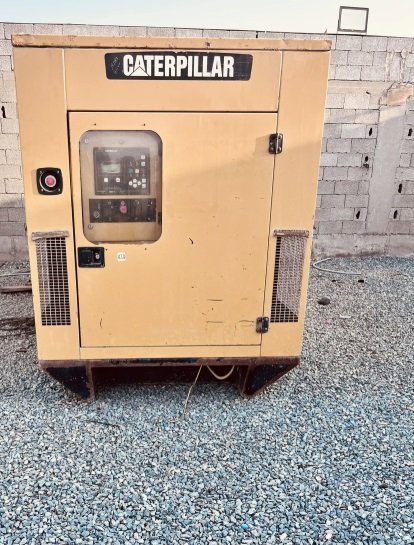 مولد كهرباء كتربلر كاتم الصوت 400 kva