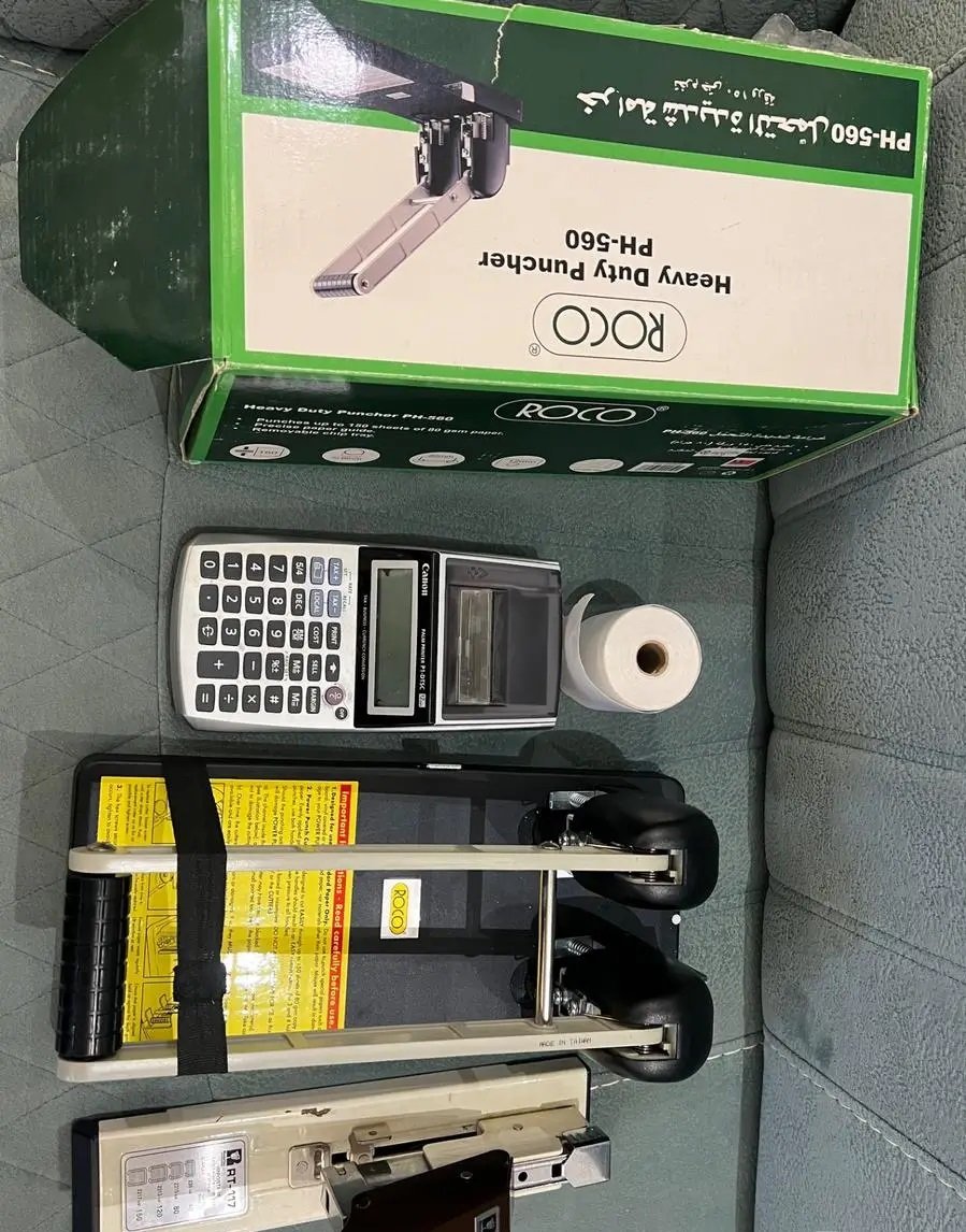 لوازم مكتبيه الكترونيه للمطاعم او الاغراض الشخصيه