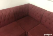 كنب باطرما 4 قطع مع زاويتين المجموع 6