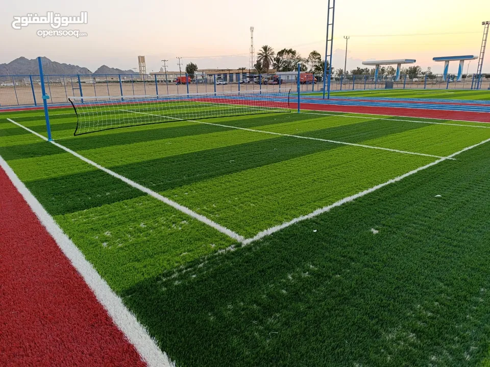 تنسيق حدائق منزليه وملاعب الكرة