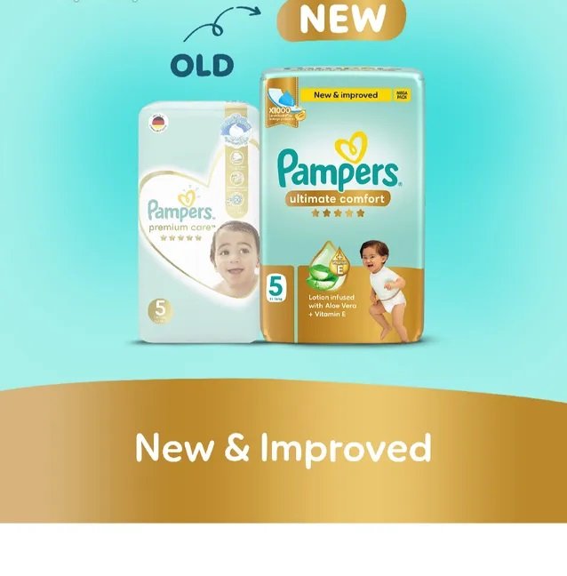 Pampers premium Diapers Number Size 5