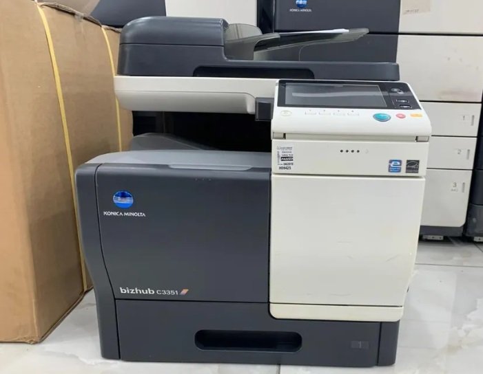 ماكينة تصوير ألوان احترافية Konica Minolta Bizhub C3350 مستخدمة بحالة ممتازة + ضمان فعّال