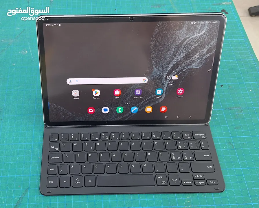 تاب سامسونج جالاكسي S8 فضي. بوصة 11 . 128 جيجا . 5g . رام 8 جيجا .