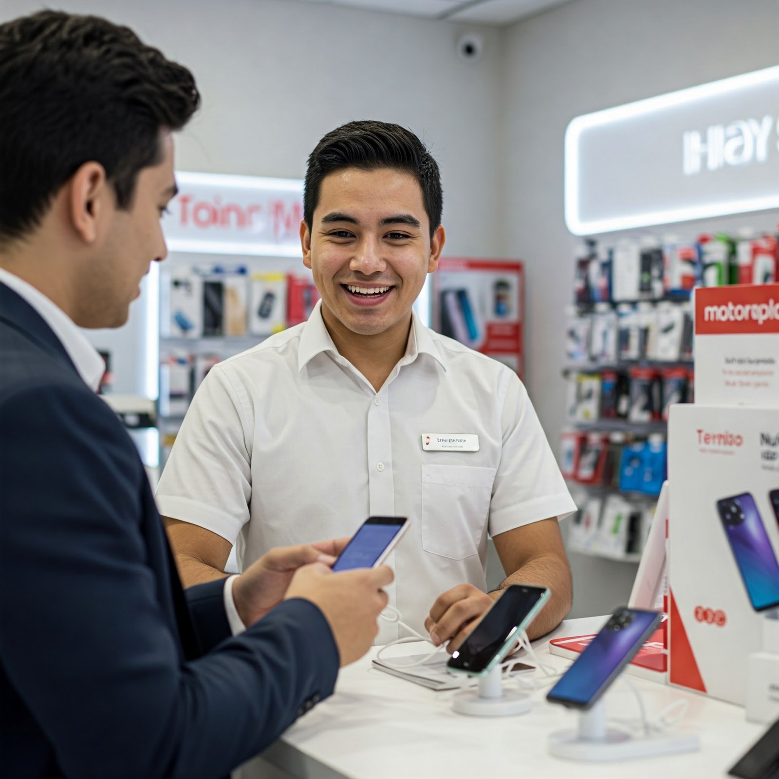 مطلوب موضف محل جوالات