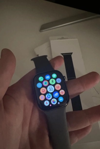 ساعة أبل الإصدار العاشر Titanium GPS + Cellular مقاس 46mm ، استخدام شهر واحد فقط، اخت الجديدة