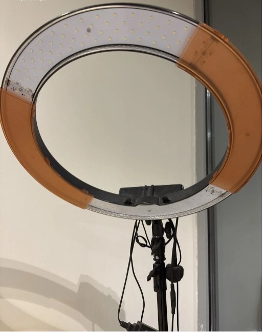 اضاءه Ring light للتصوير