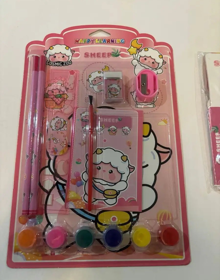 طقم ادوات مدرسيه للاطفال