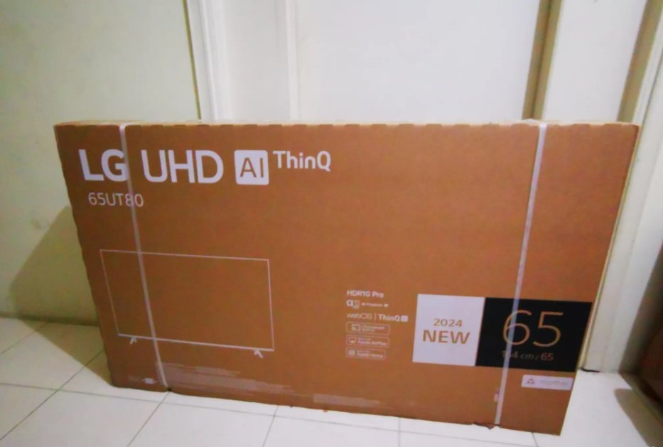 شاشه LG سمارت 4K مقاس شاشه 65