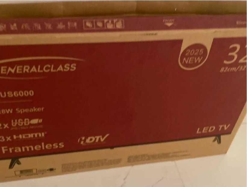 شاشه جديده 32بوصه في الخرج