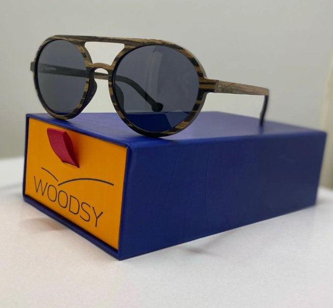 نظارات الصيف من الخشب الطبيعي الكمية محدودة