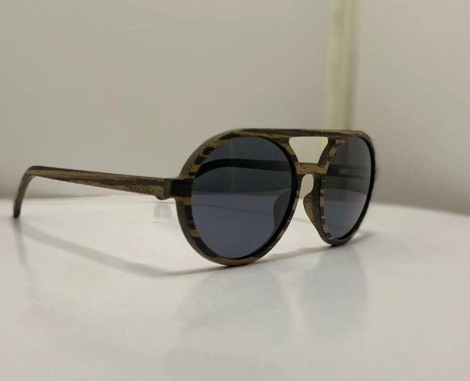 نظارات الصيف من الخشب الطبيعي الكمية محدودة