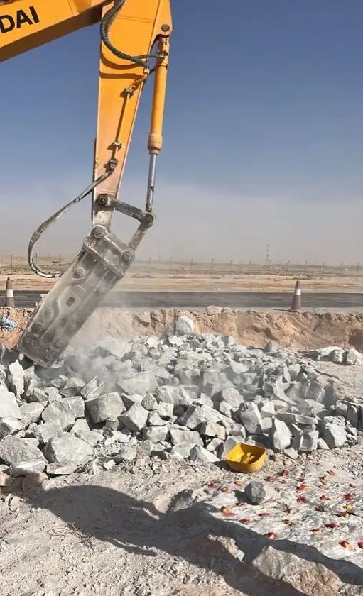 حفر تفتيت صخور