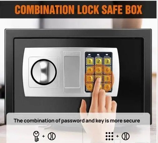 وصل الجديد خزنة حفظ الأموال و الأغراض الثمينة مقاس مناسب