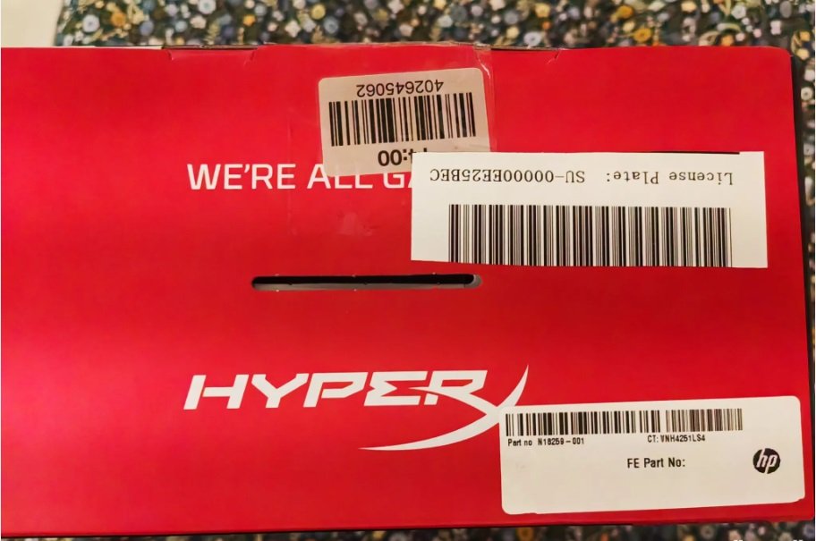 سماعات هايبر اكس كلاود الفا لاسلكي جديده لم يفتح كرتونها