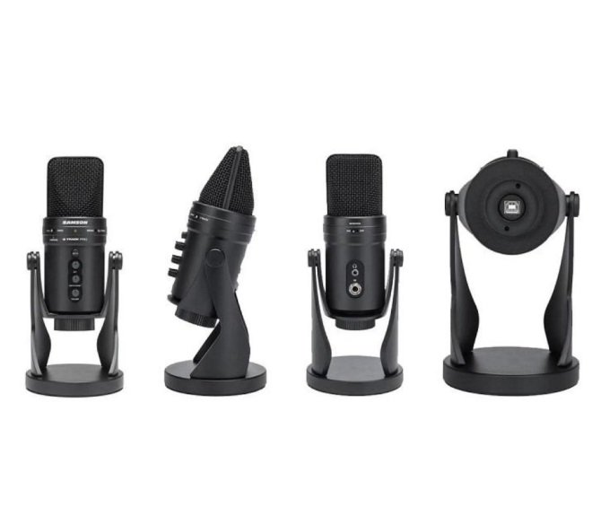 مايك يو إس بي عالي الحساسية مع ستاند وفلتر