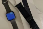 ساعة أبل الإصدار العاشر Titanium GPS + Cellular مقاس 46mm ، استخدام شهر واحد فقط، اخت الجديدة