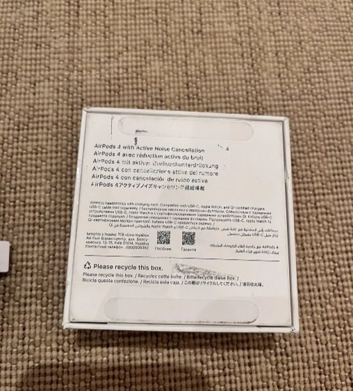 آيربودز 4 مع خاصية إلغاء الضجيج النشط ( ANC )