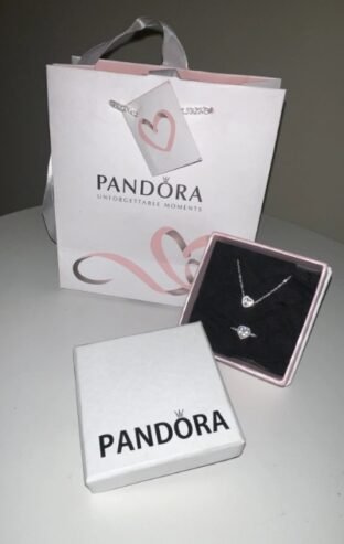 طقم pandora فضة اصلي