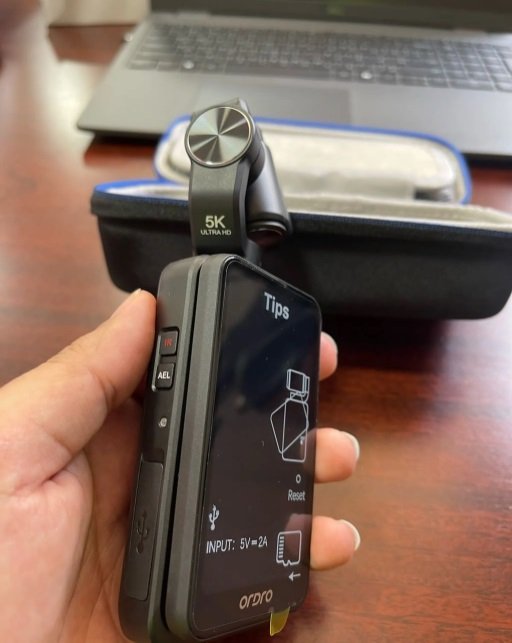 Ordro M5 5K Vlog Action Pocket Camera 3-Axis Anti-Shake Digital Video Camcorde