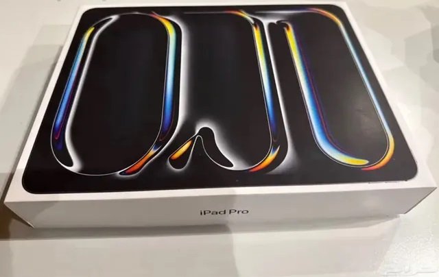 جديد ابل ايباد برو 13 m4 واي فاي 13 2024 ضمان سنتين stc اسود