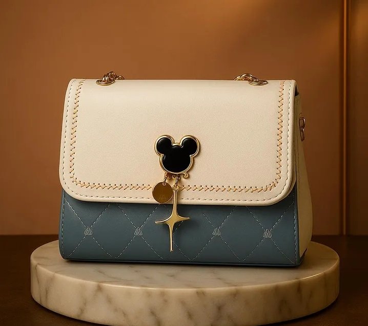 شنطة يد ازرق فاتح