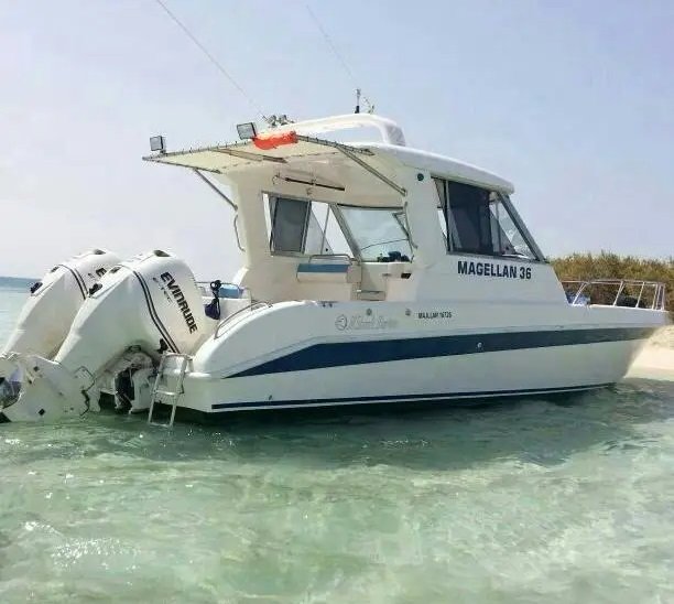 قارب للبيع 36 قدم الشعالي