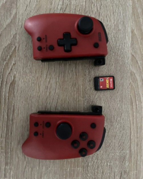 Volcano red hori splitpad pro with nba 2k22