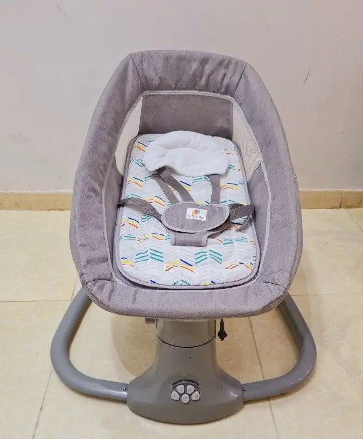 باونسر سرير اطفال مواليد هزاز كهربا شحن بطارية