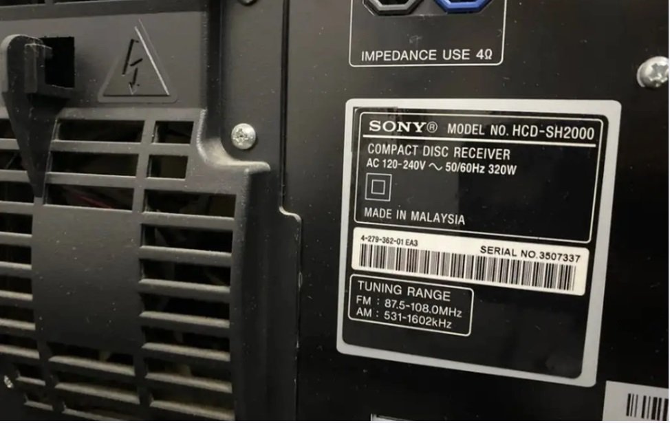 مكبرات صوت من شركه سوني sh2000 LBT-2000 شركه معروفه تجميع ماليزي وجودتها ممتازه