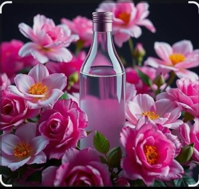 ماء ورد درجة أولى بعبير عطري فريد وقوي