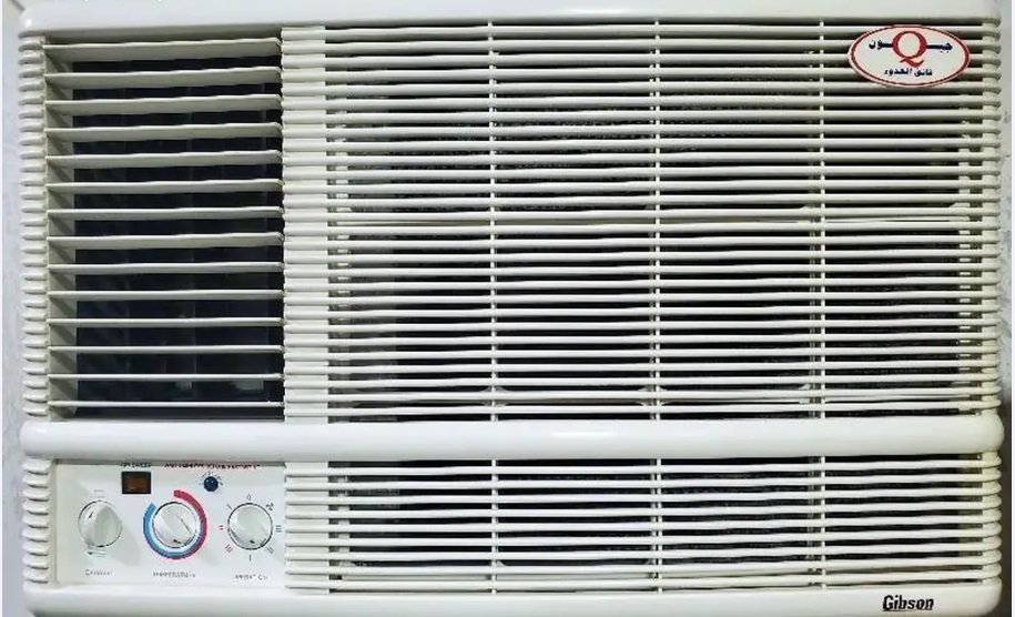 مكيف جبسون 18 وحدة بارد فقط بحالة ممتازة