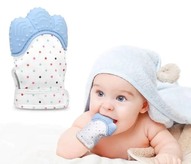 عضاضه يد سيلكون ( مستلزمات اطفال )