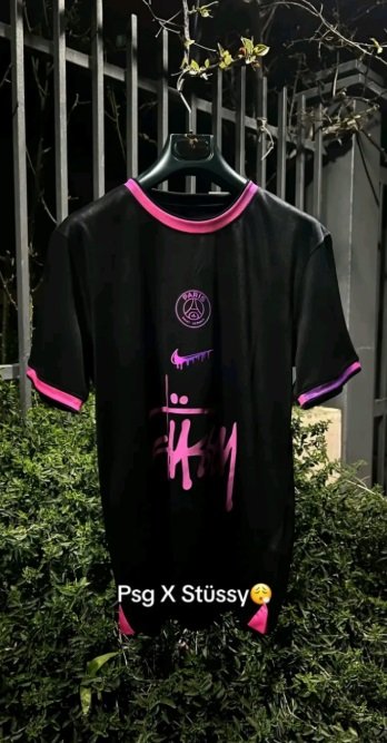 تيشيرت باريس سان جيرمان اصدار خاص تعاون مع ( STUSSY ) PSG X Stussy