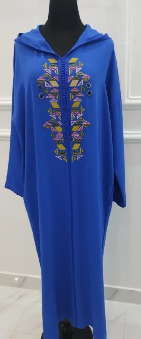 جلابيات مغربية مطرزة مع فصوص باليد