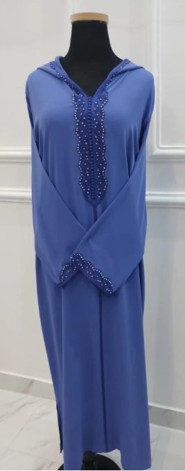 جلابيات مغربية مطرزة مع فصوص باليد