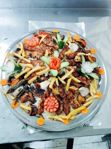 مطعم ارقى المطاعم ابو عريش استعداد تام للحفلات والمناسبات والبوافي المفتوحه