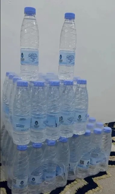 ماء زمزم عبوات صغيره