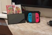 6 Month USED Nintendo Switch + 2 Games [GREAT CONDITION]