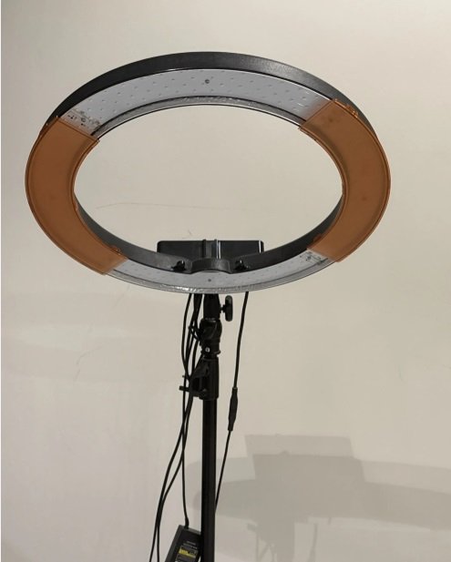 اضاءه Ring light للتصوير