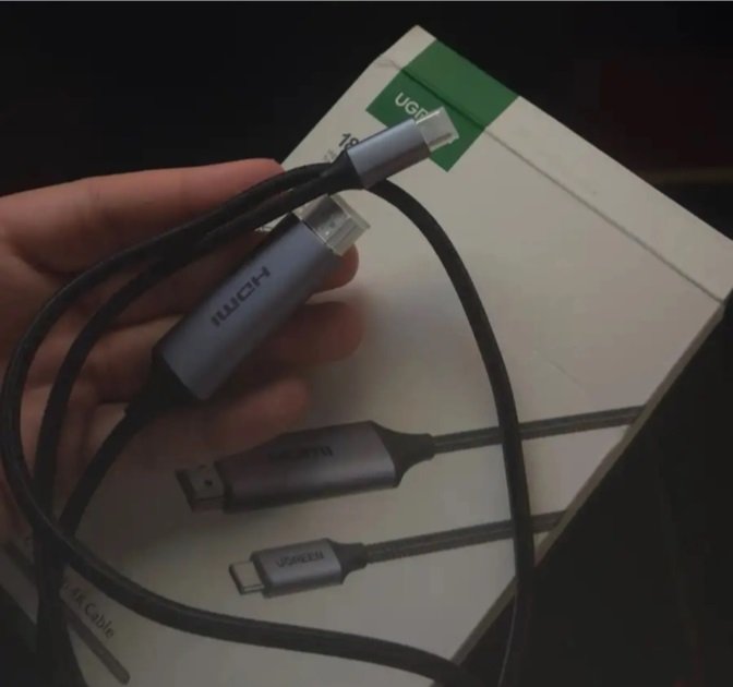 سلك يورجين من usb-c إلى Hdmi