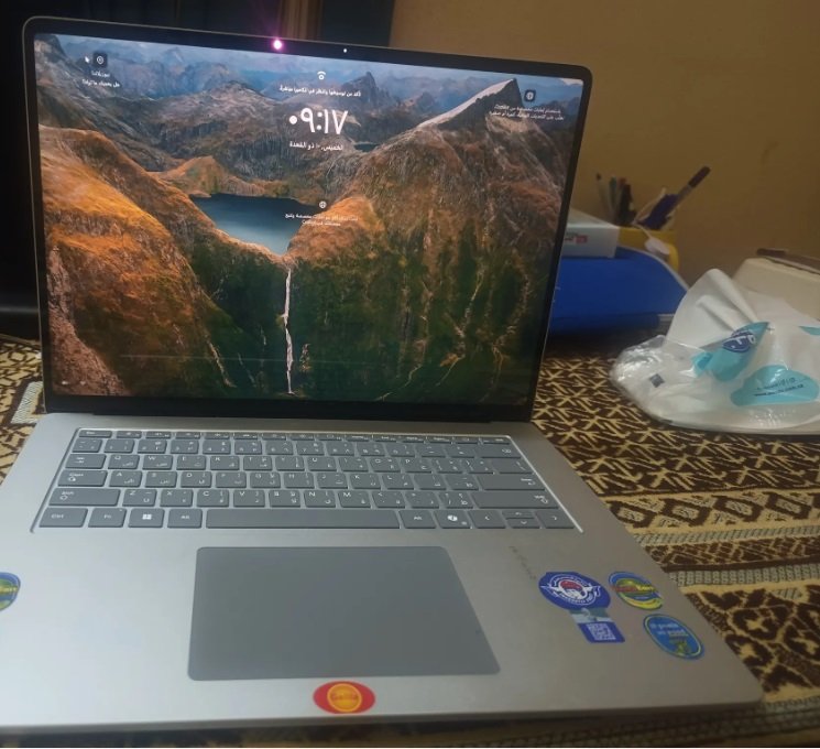 لابتوب مايكروسوفتmicrosoft surface laptop 7th edition snapdragon استعمال لعدة أشهر شاشة لمس،13.8بوصة