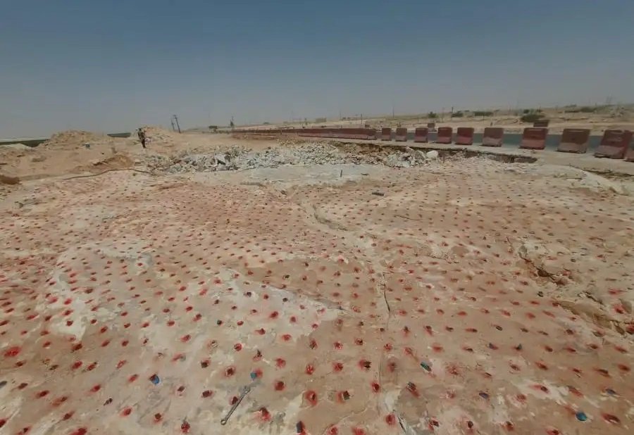 حفر تفتيت صخور