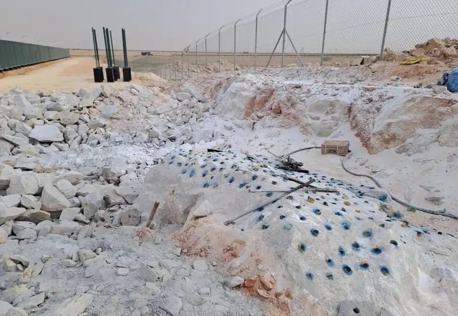 حفر تفتيت صخور