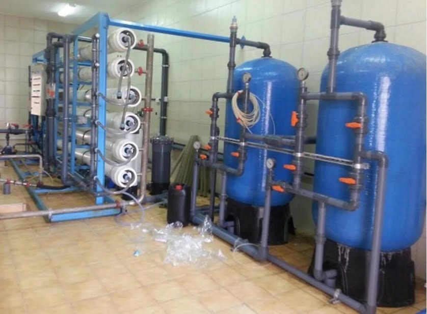 محطات مركزية لتحلية مياه الابار من شركة وادي سمنان