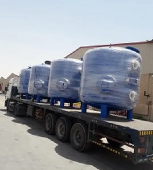 محطات مركزية لتحلية مياه الابار من شركة وادي سمنان