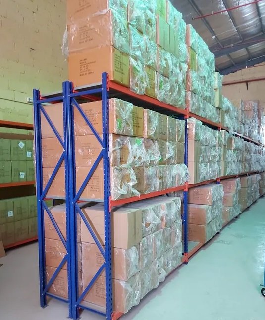 رفوف تخزين للمستودعات والمصانع