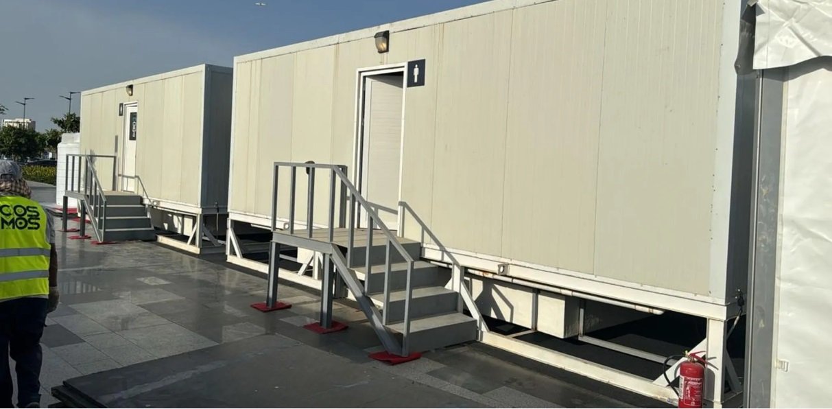 تأجير دورات مياه مواسم الحج